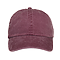OPTIMUM SOLID PIGMENT DYED CAP BURGUNDY