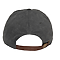OPTIMUM SOLID PIGMENT DYED CAP CHARCOAL