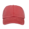 OPTIMUM SOLID PIGMENT DYED CAP RED