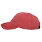 OPTIMUM SOLID PIGMENT DYED CAP RED