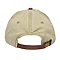 OPTIMUM-KHAKI W/CONTRAST CAP KHAKI/ BURGUNDY