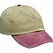 OPTIMUM-KHAKI W/CONTRAST CAP KHAKI/ BURGUNDY