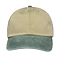 OPTIMUM-KHAKI W/CONTRAST CAP KHAKI/FOREST GREEN
