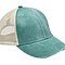 OLLIE DISTRESSED CAP FOREST / TAN