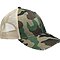 OLLIE DISTRESSED CAP JUNGLE CAMO / TAN