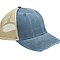 OLLIE DISTRESSED CAP (MIDNIGHT) NAVY / TAN