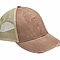 OLLIE DISTRESSED CAP MISSISSIPPI MUD / TAN