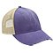 OLLIE DISTRESSED CAP PURPLE / TAN
