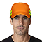 TRUCKER REFLECTIVE SAFTY CAP HI-VIS ORANGE