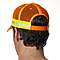 TRUCKER REFLECTIVE SAFTY CAP HI-VIS ORANGE
