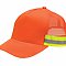 TRUCKER REFLECTIVE SAFTY CAP HI-VIS ORANGE
