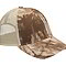 OLLIE DISTRESSED CAP BROWN TIE DYE