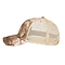 OLLIE DISTRESSED CAP BROWN TIE DYE