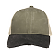 OLLIE DISTRESSED CAP CACTUS / BLACK