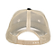 OLLIE DISTRESSED CAP CHARCOAL / TAN