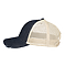 OLLIE DISTRESSED CAP DARK DENIM / TAN