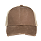 OLLIE DISTRESSED CAP MISSISSIPPI MUD / TAN