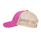 OLLIE DISTRESSED CAP NEON PINK / TAN