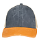 OLLIE DISTRESSED CAP NAVY / TANGERINE