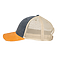 OLLIE DISTRESSED CAP NAVY / TANGERINE