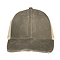 OLLIE DISTRESSED CAP OLIVE / TAN