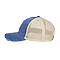 OLLIE DISTRESSED CAP ROYAL / TAN