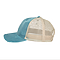 OLLIE DISTRESSED CAP TEAL / TAN